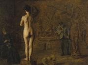 Thomas Eakins William Rush Carving His Allegorical Figure of the Schuylkill River oil painting reproduction
